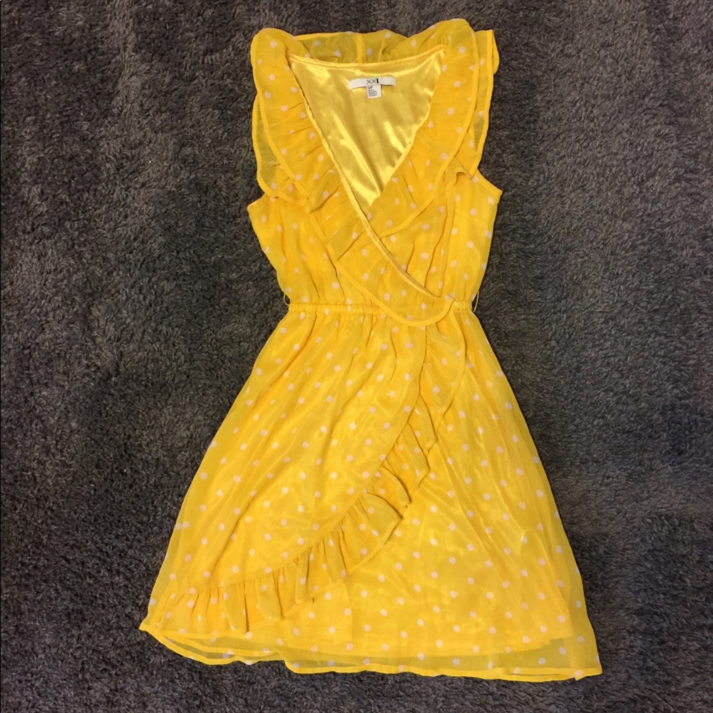 Yellow Polka Dot Dress