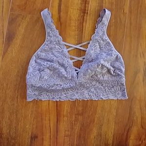 PINK purple bralette