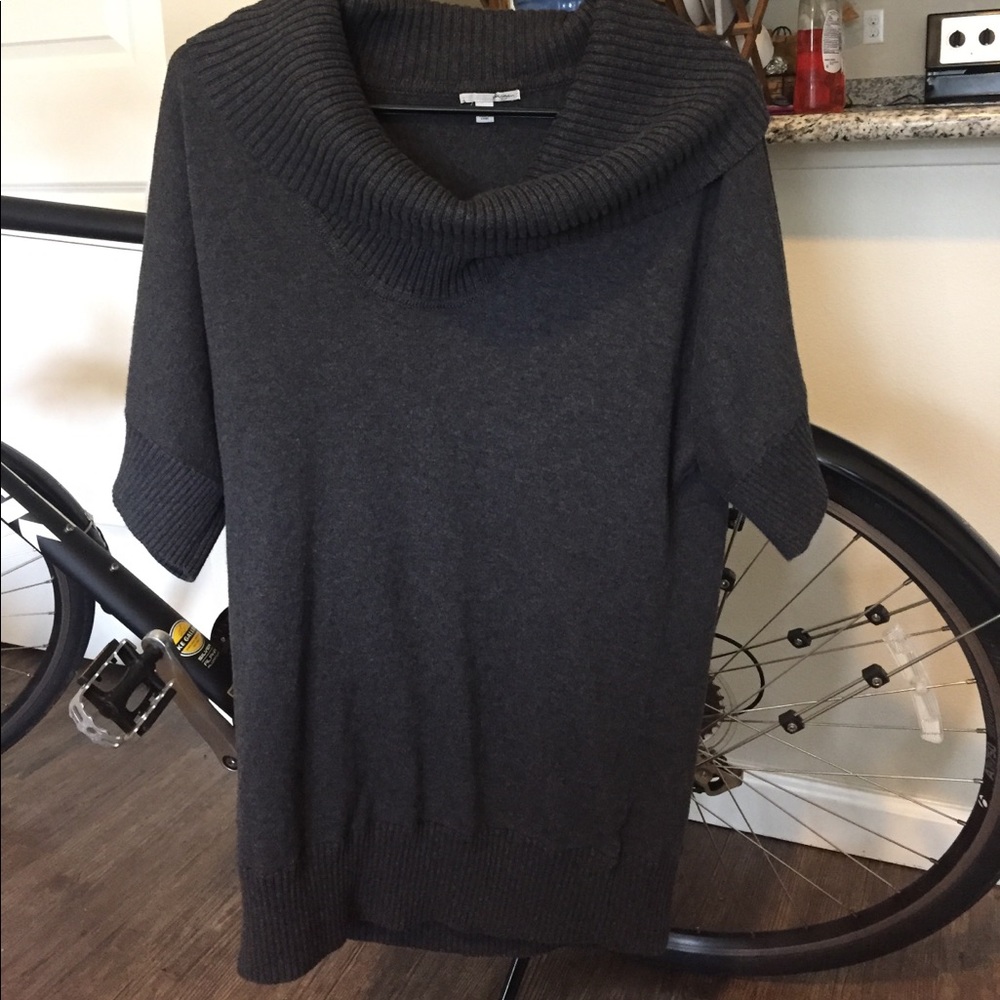 Sweater Dress with Cowl Neck