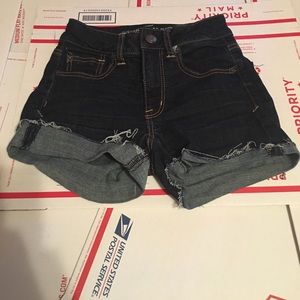American Eagle Outfitters Stretch Dark Shorts
