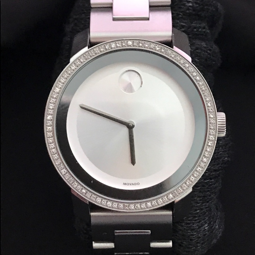 Movado Bold with real Diamonds
