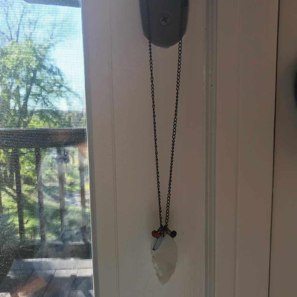 Feather necklace