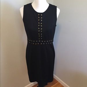 Spense petite black knit dress