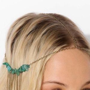 Urban Outfitters Good & Turquoise Headpiece Urban Outfitters Good & Turquoise Headpiece