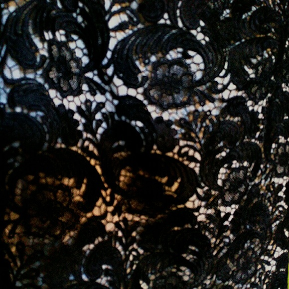 NWOT sexy black lace wiggle skirt bondage large - Picture 3 of 5