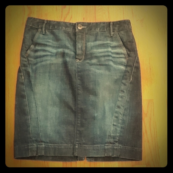 Dresses & Skirts - EXPRESS jean skirt