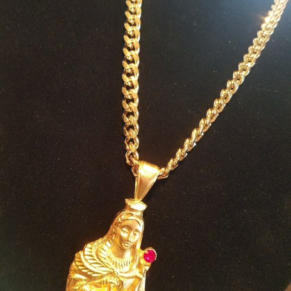 Aurum Clad Other - 30 INCH 9.5 MM 18 K GOLD FILLED MIAMI CUBAN LINK