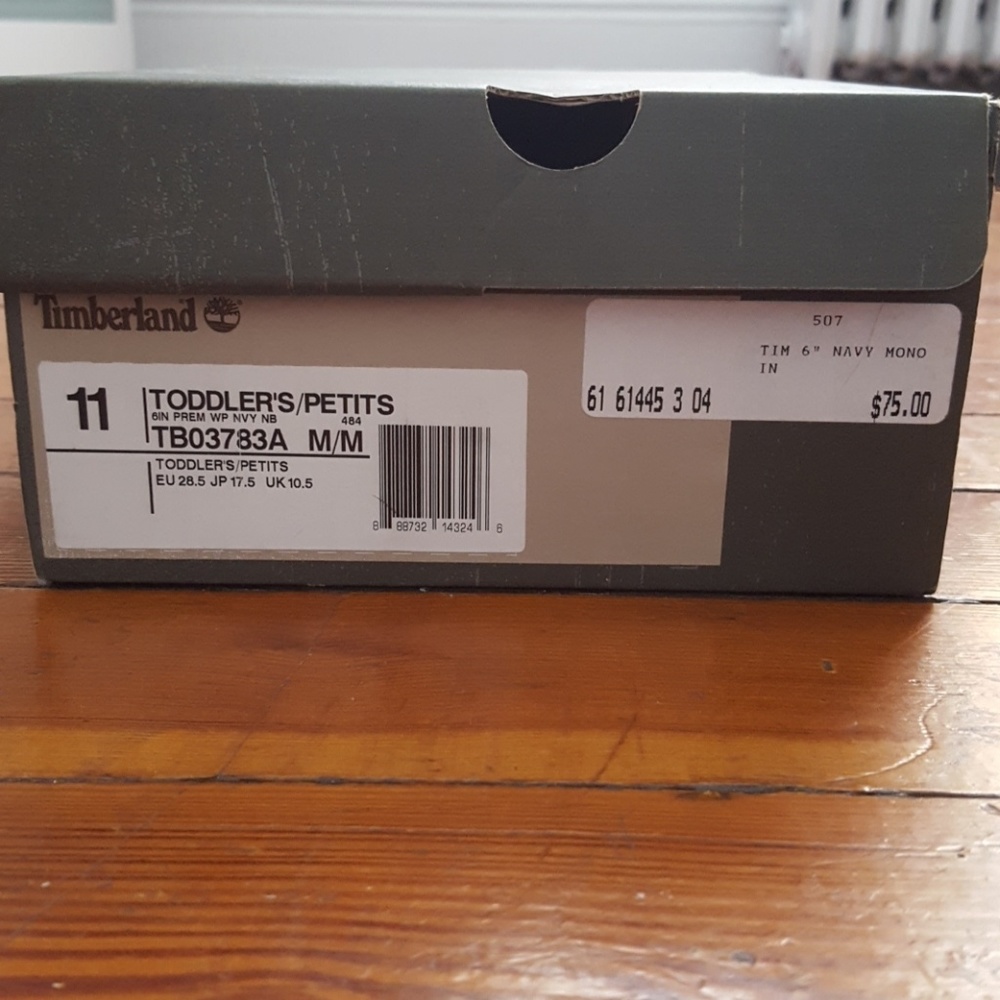 NEW Boys Timberland Boots with Original box!