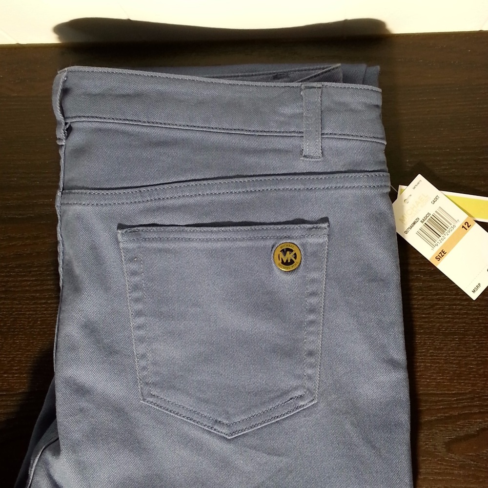 Michael Kors Cadet Blue size 12 jeans new with tag