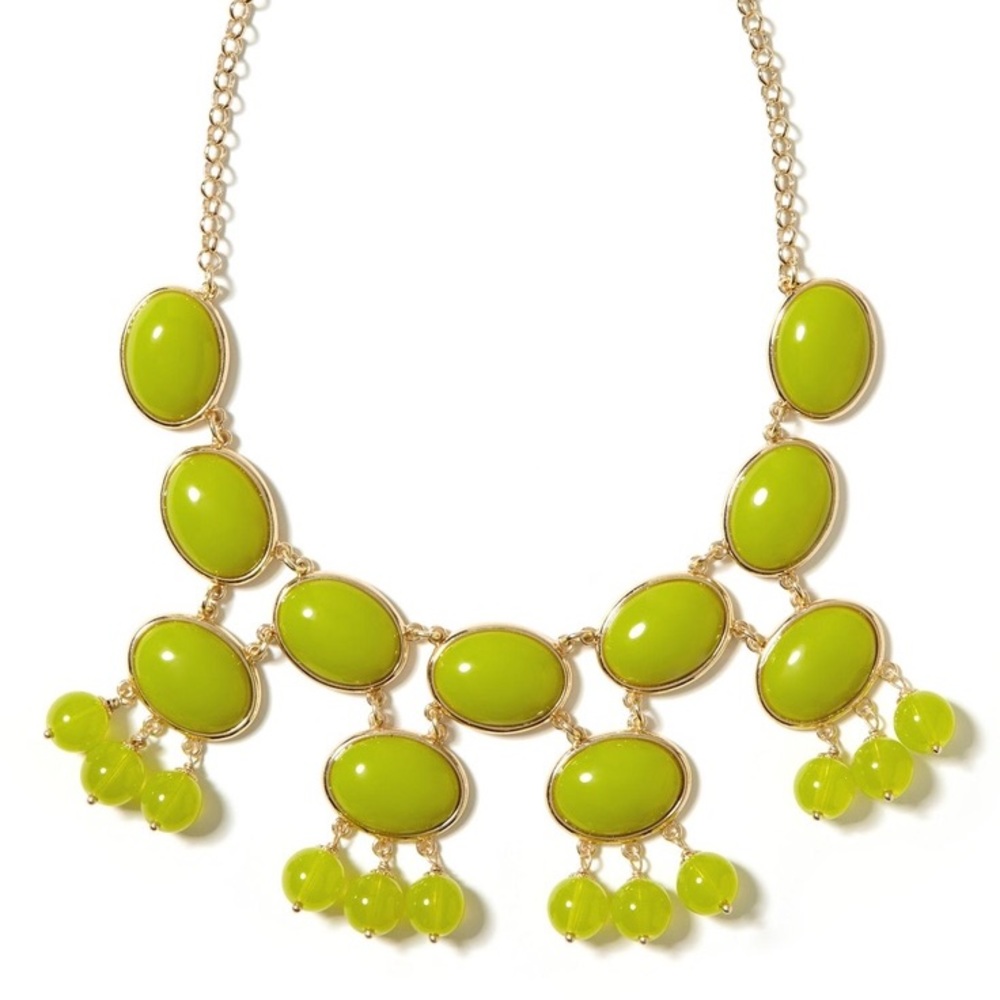 Trina Turk for Banana Republic citron necklace