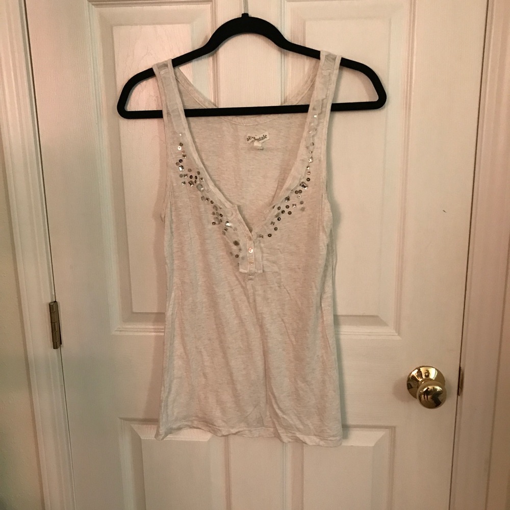 Aeropostale tank top with beading