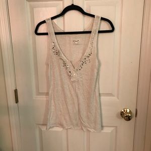 Aeropostale tank top with beading