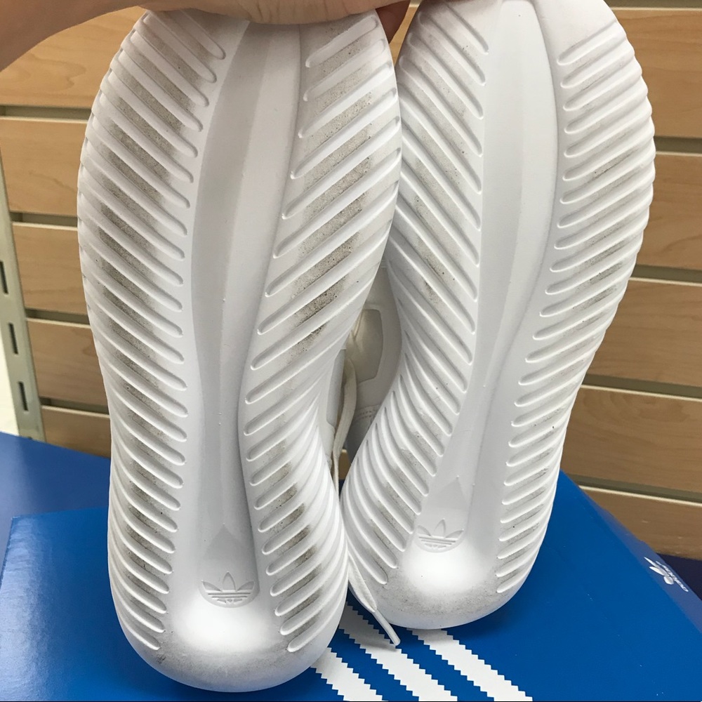 SOLD! Adidas original Tubular white sneakers - Picture 2 of 5