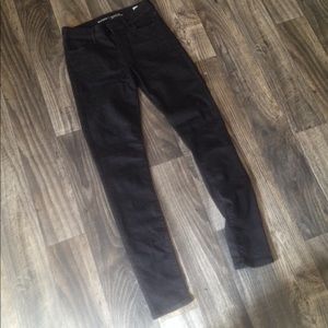 Women's old navy  rockstar black stretch jeans 6