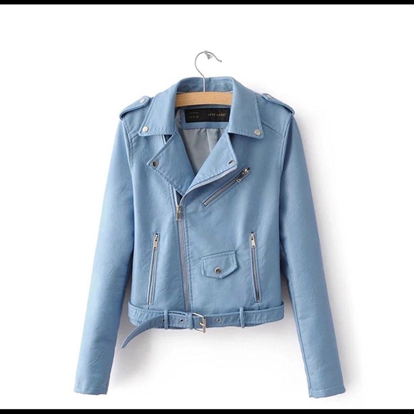 Vegan Leather Moto Jacket - Picture 2 of 4