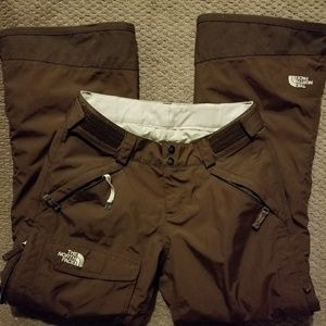 North face snow pants xs