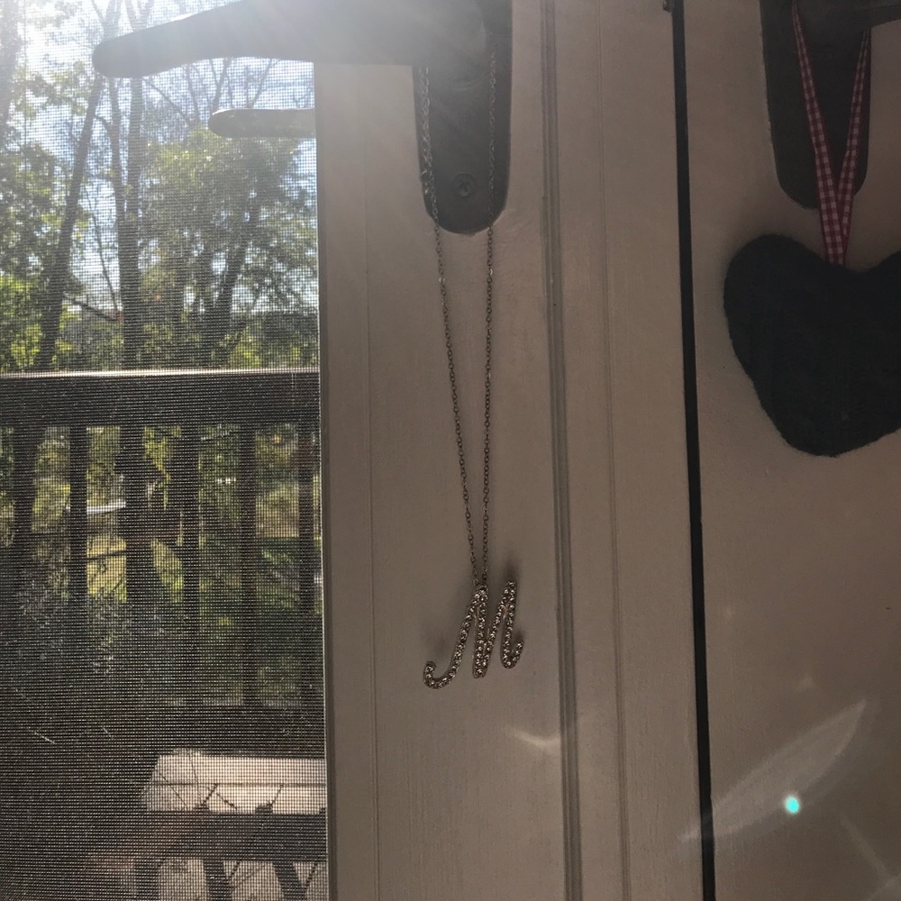 M necklace