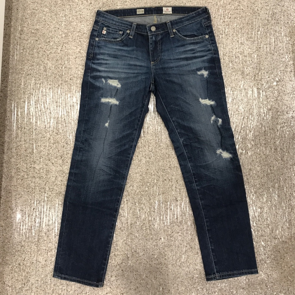 AG Stilt Crop Jeans Size 28