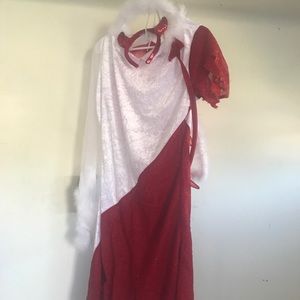 Halloween Costume, Half Devil-Half Angel