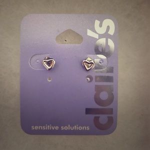 Small Heart Studs