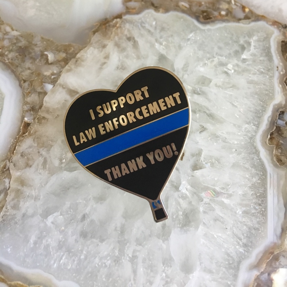 Law Enforcement Balloon Pin