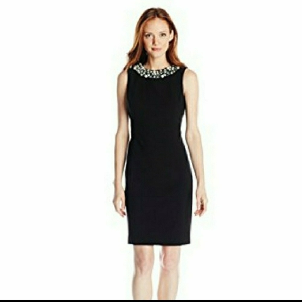 Calvin Klein Pearl Neck Line