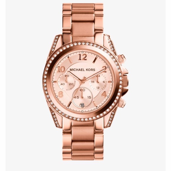 Michael Kors Rose Gold Watch main image 4