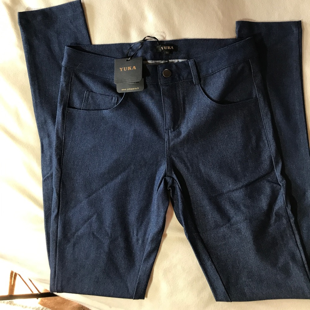 NWTO yuka jean leggings