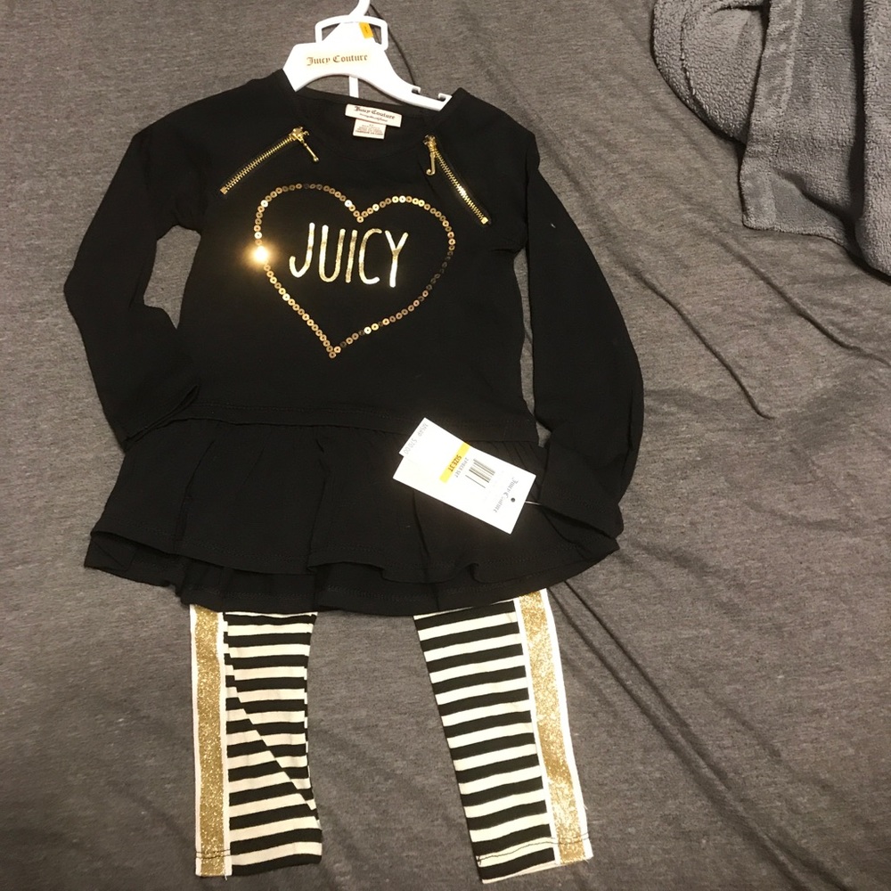 Adorable Juicy Couture girls outfit