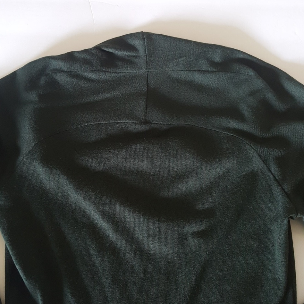 LUCA LUCA Italian Wool Knit Deep Green Pullover - Picture 8 of 8