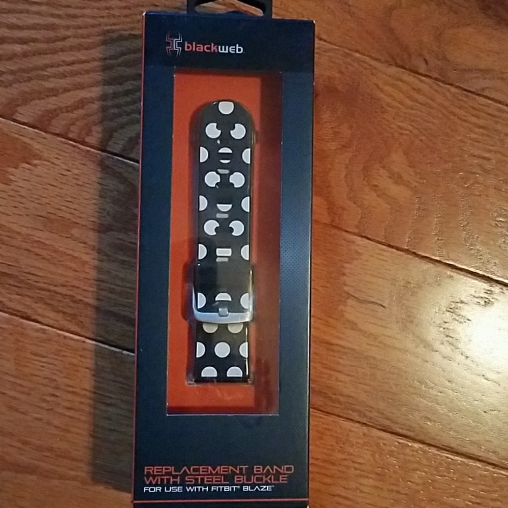 Replacement Band W/ Steel Buckle (Black)