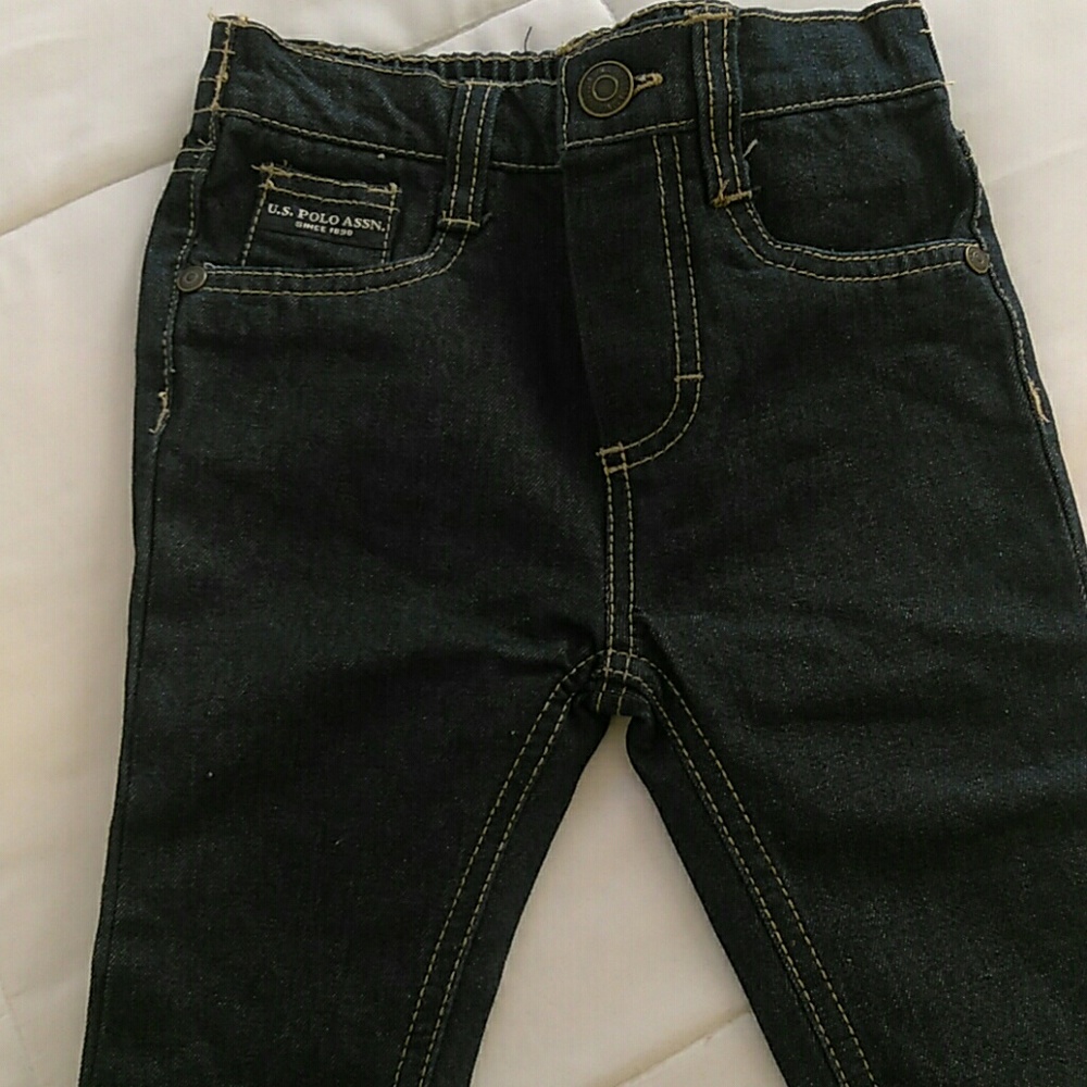 U.S. polo Assn. Baby sz 2T blue jeans