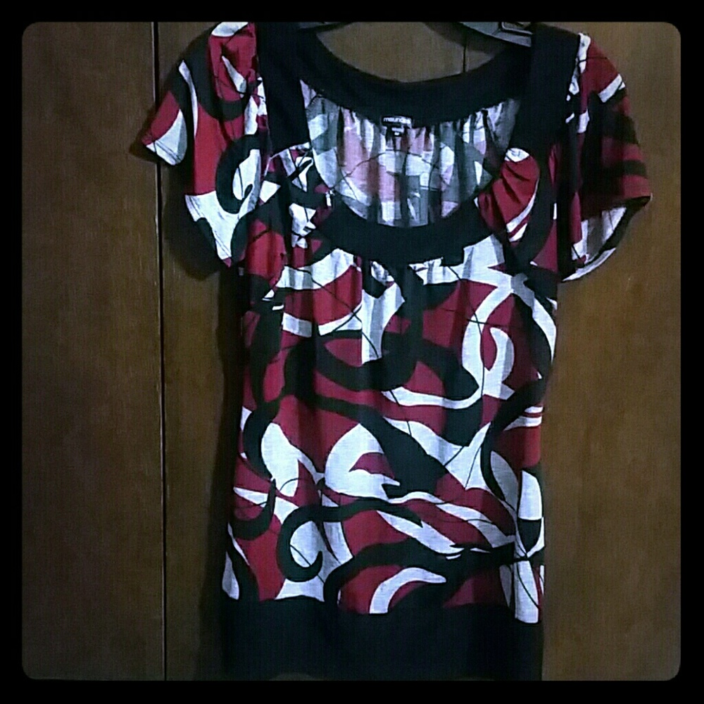 Maurices Short Sleeve Blouse