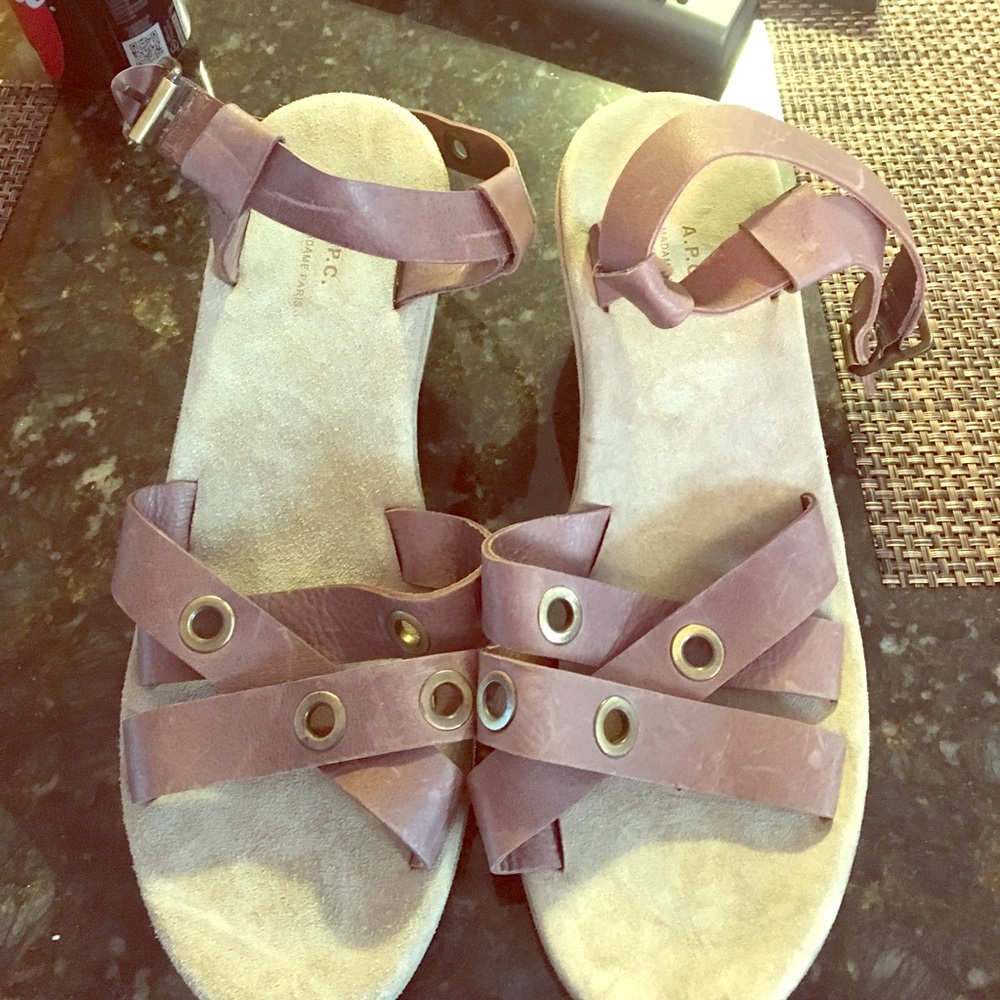 A.P.C sandals