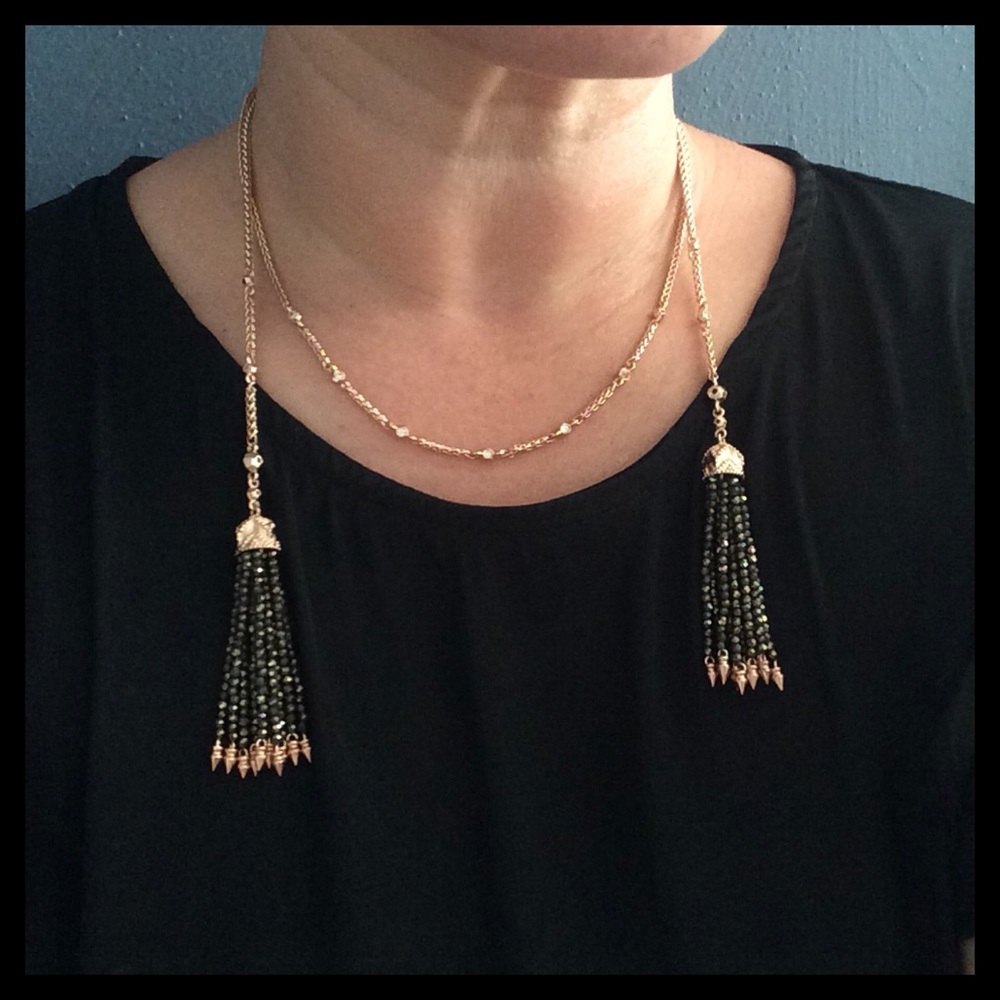 NWT Kendra Scott Monique Lariat Necklace