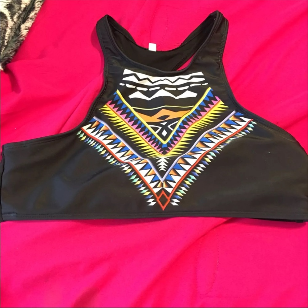 Black Bathing Suit Top