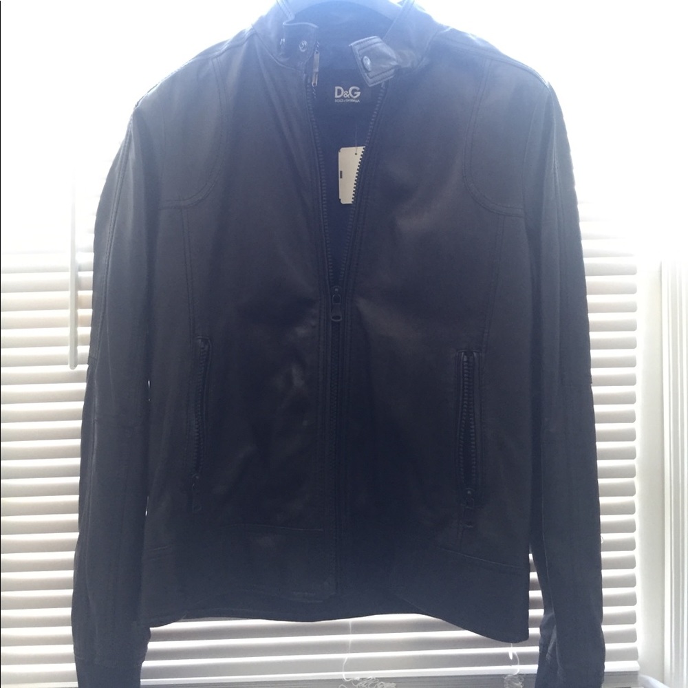 NWT D&G Lambskin Jacket