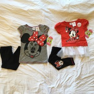 BUNDLE • NWT • Mini Mouse sets