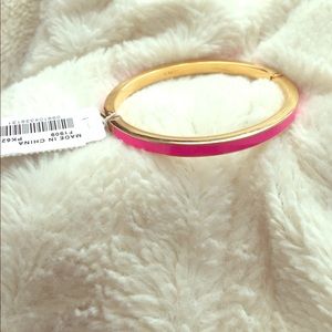 NWT JCrew pink hinge bangle