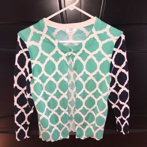 EUC printed cardigan