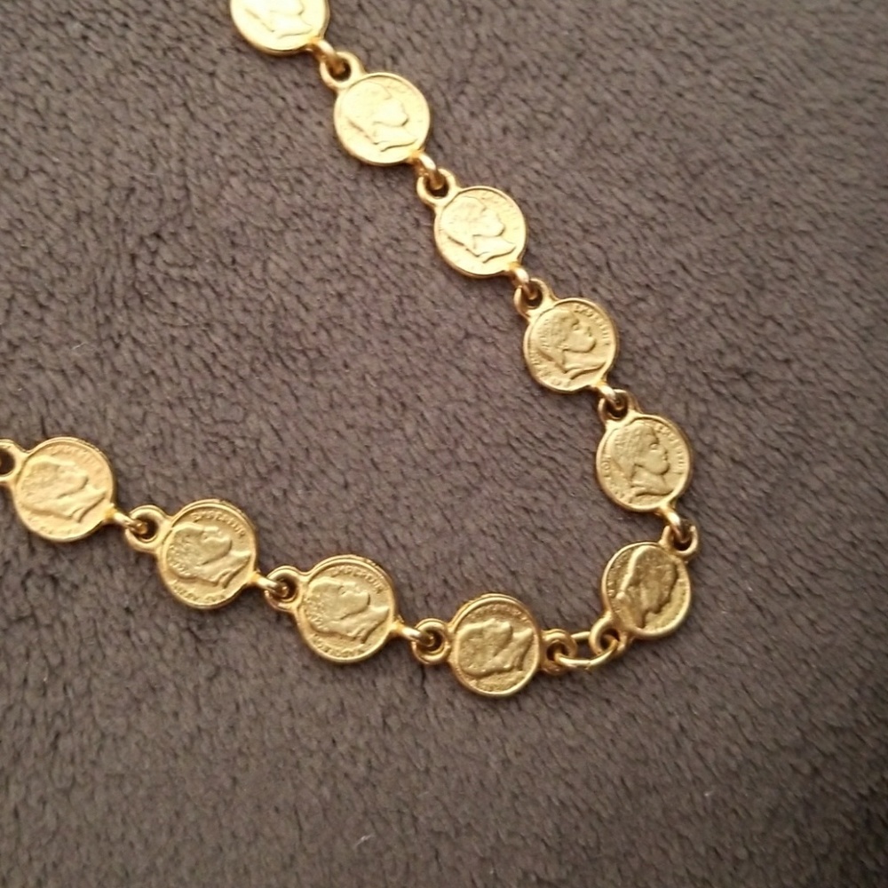 Midlength Coin Necklace