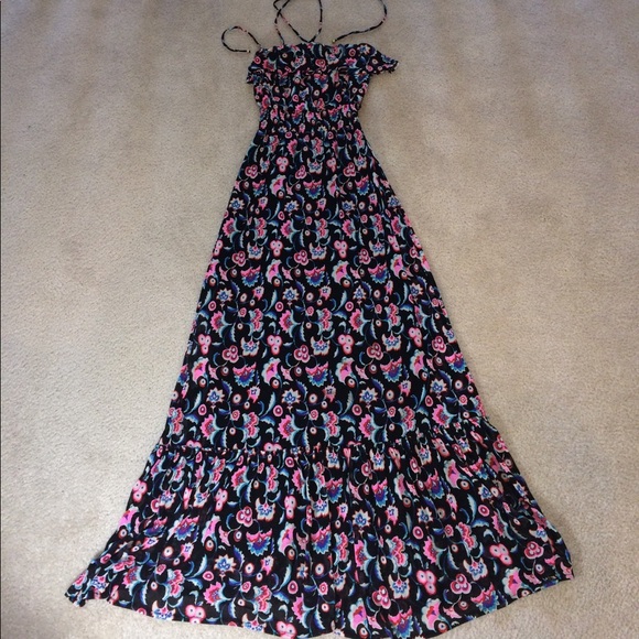 Juicy Couture Garden Print Maxi Dress
