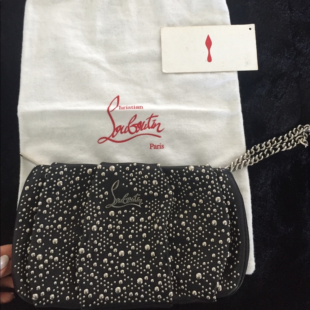 ❤️SOLD❤️Christian Louboutin Clutch - Picture 2 of 5