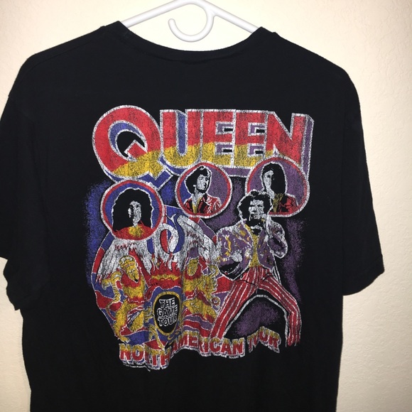 Queen the game tour t shirt Clearance