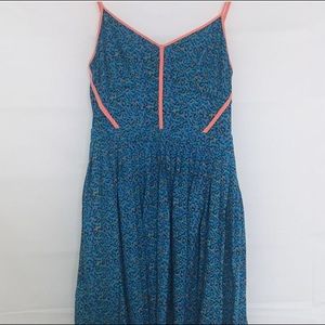 Neon print dress from Urban Outfitters