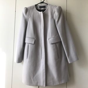 Zara - Grey Coat w/ Zipper