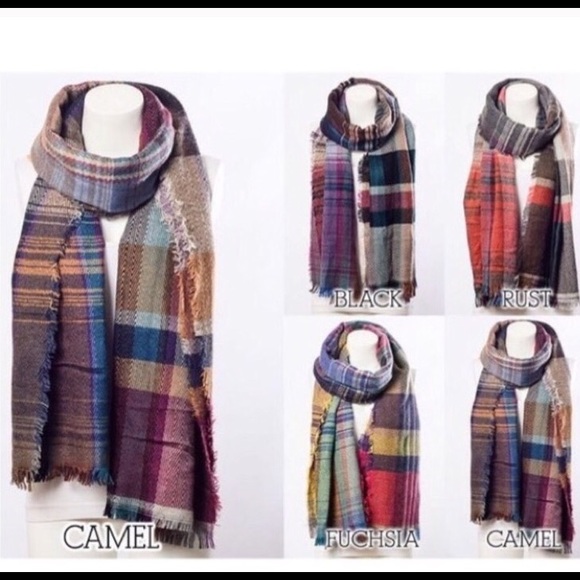 💥Last Chance b/4 ITS pulled from site!PLAID SCARF - Picture 3 of 3
