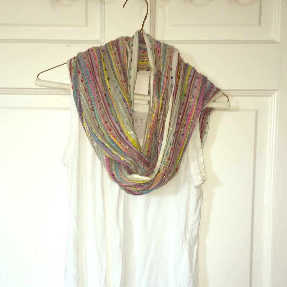 Multi-colored scarf