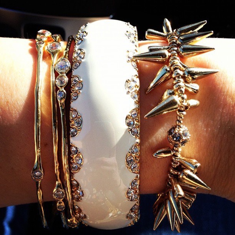 Stella & Dot Sloane Enamel Bangle