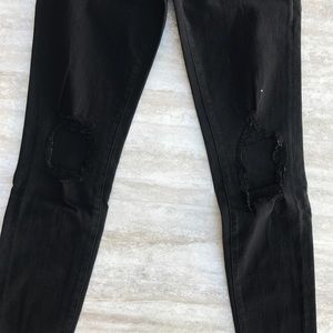 Frame Denim Jeans - Frame Skinny De Jeanne Crop Lord Noir Jeans Sz 27 Frame Denim Jeans - Frame Skinny De Jeanne Crop Lord Noir Jeans Sz 27